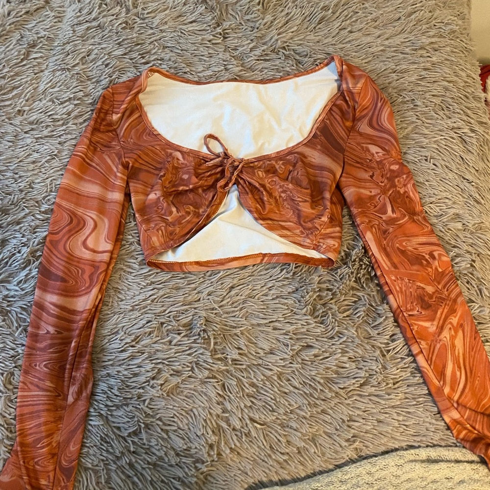 Orange top